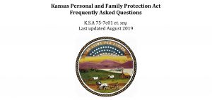 Kansas Personal and Family Protection Act